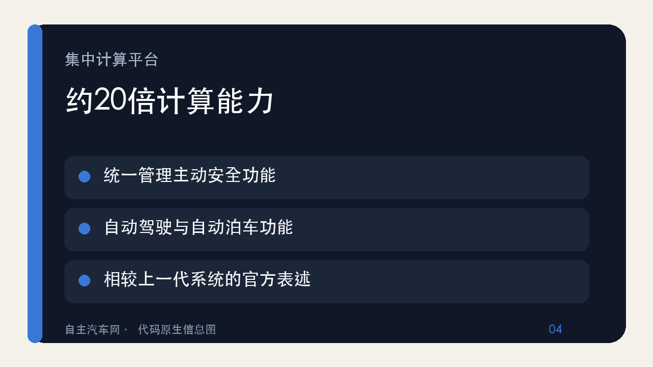 宝马新世代紧急转向制动与集中计算平台