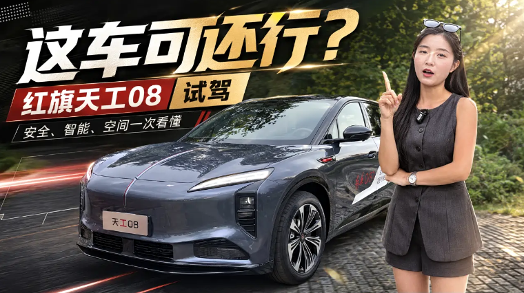 试驾红旗天工08 安全、智能、空间一次看懂